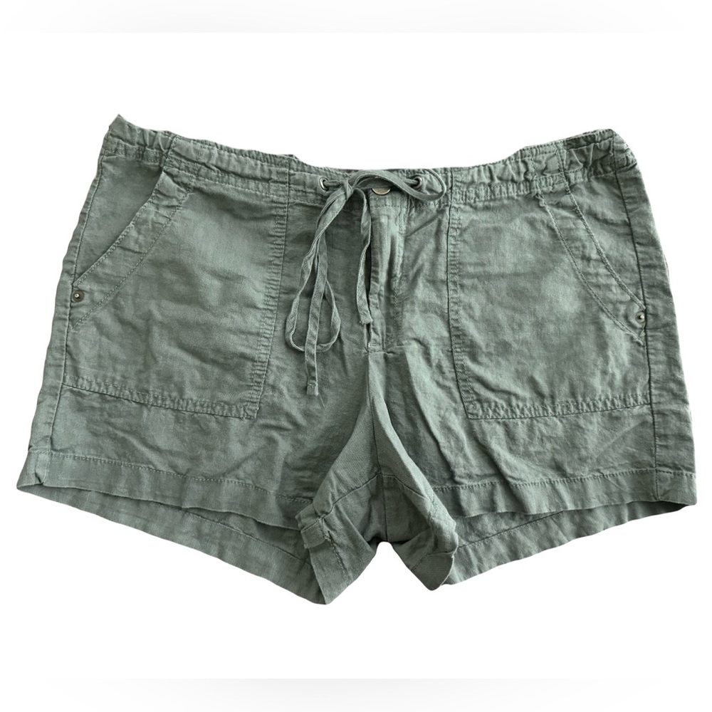 Women's linen Casual Shorts